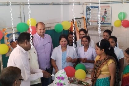IMG 20230512 WA0018 टिकारी अस्पताल और रामकांति नर्सिंग ट्रेनिंग स्कूल में नर्स दिवस का आयोजन