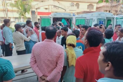 IMG 20230524 WA0028 गया में शादी के मंगल गीत के बीच पसरा मातम , गैस सिलेंडर फटने से 11 लोग झुलसे