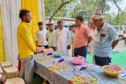 IMG 20230605 WA0017 टिकारी में मोटे अनाज पर कार्यशाला सह प्रदर्शनी का आयोजन