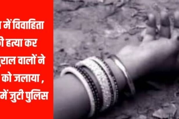20230718 222502 गया में विवाहिता की हत्या कर ससुराल वालों ने शव को जलाया , जांच में जुटी पुलिस