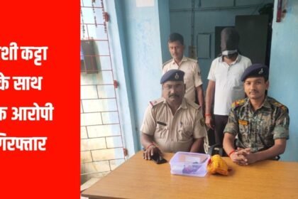 20230724 210652 अलीपुर थाना: देशी कट्टा के साथ एक आरोपी गिरफ्तार