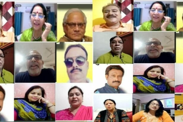 20230731 085206 <em>'शब्दाक्षर' की त्रैमासिक पत्रिका के जुलाई-सितंबर 2023 अंक का भव्य लोकार्पण काव्यानुष्ठान के साथ सम्पन्न</em>