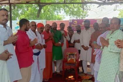 IMG 20230711 WA0055 गयापाल चौदह सइया विकास समिति के उपाध्यक्ष ओंकार बारिक को दी गई श्रद्धांजलि