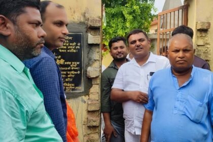 IMG 20230712 WA0055 फेवर ब्लॉक के सोलिंग कार्य का प्रखंड प्रमुख ने किया उद्घाटन