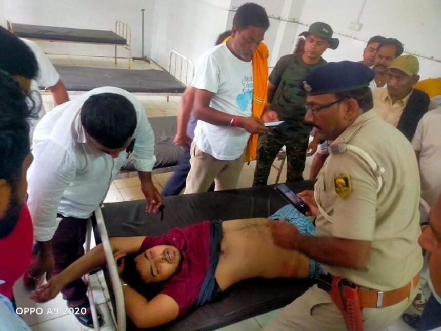 IMG 20230717 WA0036 कोर्ट से गवाही देकर लौट रहे युवक को बाइक सवार अपराधियों ने गोली मारकर किया घायल ,गया रेफर