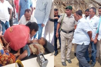 20230820 222858 मिट्टी के दीवार गिरने से दबकर दो बच्चियों की मौत के बाद गांव में मचा कोहराम, घटना की खबर पाकर पहुंचे कृषि मंत्री , पीड़ित परिवार को हर संभव मदद का दिया आश्वासन