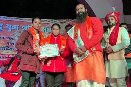 image editor output image 1932990242 17059393246253354242785782251985 श्रीराम को समर्पित रंगोली प्रतियोगिता में गुड़िया, मुस्कान प्रथम, विद्या, सुलेखा द्वितीय व तृतीय स्थान पर सुरैना, प्रियांश रहे