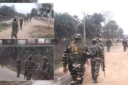 20240221 111640 SSB की 32 वीं वाहिनी ने नक्सल प्रभावित क्षेत्रों में लोकतंत्र के प्रति चलाया जागरूकता अभियान
