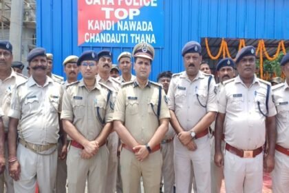 20240715 1759283329356416236900526 गया में नया पुलिस आउटपोस्ट का शुभारंभ ,अपराध नियंत्रण पर फोकस