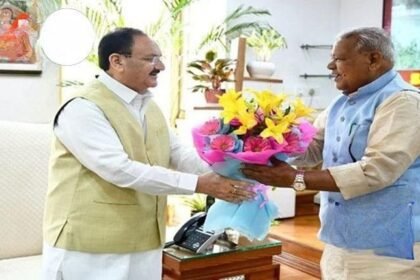 fotor 17207103526711589641702755965331 गरीबों के लिए संजीवनी: गया में जल्द खुल सकता है नया एम्स, केंद्रीय मंत्री जीतनराम मांझी ने स्वास्थ मंत्री से मुलाकात कर रखा प्रस्ताव