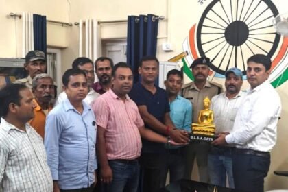 20240809 1947084528829022682913031 विधिक सेवा प्राधिकार के सचिव को दी गई भावभीनी विदाई, लक्खीसराय के बनाए गए सीजेएम