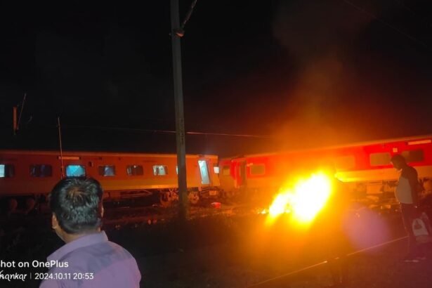 1000233607 मैसूर-दरभंगा एक्सप्रेस की मालगाड़ी से टक्कर, 19 घायल, राहत और बचाव कार्य जारी