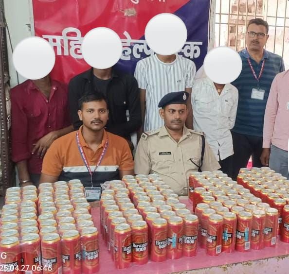 शहर के तेलबीघा और मिरचईया गली का रहनेवाला चार युवक गया जंक्शन पर हुआ गिरफ्तार, शराब की कर रहे थे तस्करी 1 image editor output image1783314992 17457543559157979158948383316525 शहर के तेलबीघा और मिरचईया गली का रहनेवाला चार युवक गया जंक्शन पर हुआ गिरफ्तार, शराब की कर रहे थे तस्करी