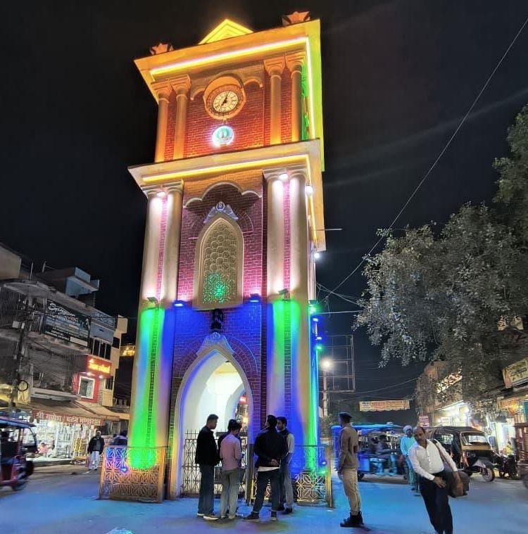 image editor output image 34635944 17634766913651237989570768158910 नए अवतार में गया जी का ऐतिहासिक क्लॉक टावर लोगों को लुभाने लगा, फिर से गूंजने लगी घड़ी से निकलने वाली घन्टी की आवाज