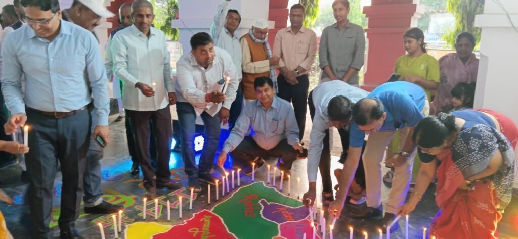 img 20260322 wa01026367917084345266529 114 मोमबत्तियां जलाकर व केक काटकर मनाया गया बिहार 114 वां स्थापना दिवस