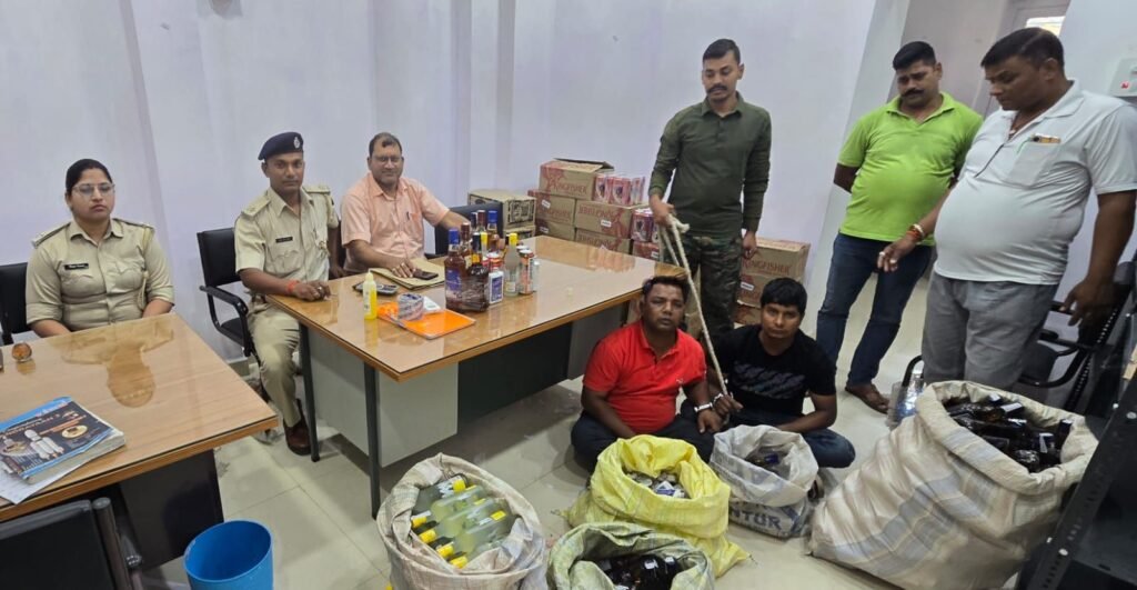 img 20260508 wa00203410600236421019385 गया जी में बड़ी कार्रवाई: एक आलीशान मकान के तहखाने से भारी मात्रा में विदेशी शराब बरामद, दो गिरफ्तार, मकान सील