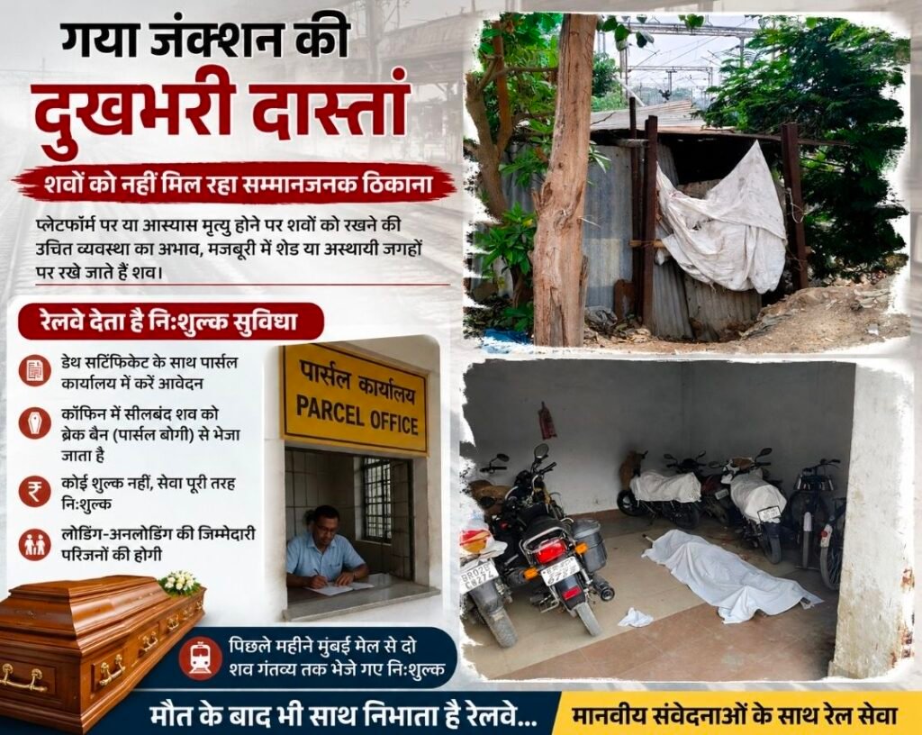 MagadhLive Special: मौत के बाद भी साथ निभाता है रेलवे, जानिए पार्थिव शरीर को निःशुल्क गंतव्य तक पहुंचाने की व्यवस्था 1 image editor output image 261008685 17858430062212349905874495591374 MagadhLive Special: मौत के बाद भी साथ निभाता है रेलवे, जानिए पार्थिव शरीर को निःशुल्क गंतव्य तक पहुंचाने की व्यवस्था